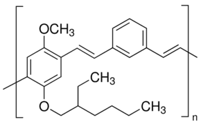 Poly[(m-phenylenevinylene)-alt-(2-methoxy-5-(2-ethylhexyloxy)-p-phenylenevinylene)]