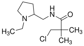 N1-[(1-Ethyltetrahydro-1H-pyrrol-2-yl)methyl]-3-chloro-2,2-dimethylpropanamide
