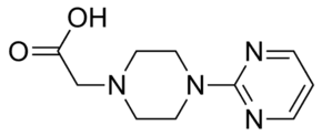[4-(2-Pyrimidinyl)-1-piperazinyl]acetic acid