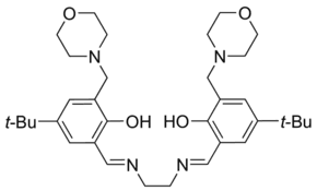 2,2′-[1,2-Ethanediylbis[(E)-(nitrilomethylidyne)]]bis[4-(tert-butyl)-6-(4-morpholinylmethyl)]phenol