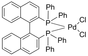 Dichloro[2,2′-bis(diphenylphosphino)-1,1′-binaphthyl]palladium(II)