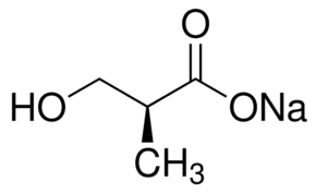 Sodium (S)-β-hydroxyisobutyrate