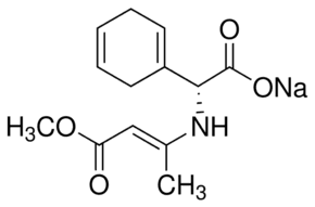 (R)-(+)-α-[(3-Methoxy-1-methyl-3-oxo-1-propenyl)amino]-1,4-cyclohexadiene-1-acetic acid sodium salt