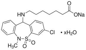 Tianeptine sodium salt hydrate