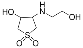 4-[(2-Hydroxyethyl)amino]tetrahydrothiophene-3-ol 1,1-dioxide