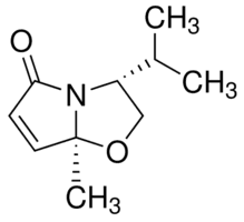 (3R-cis)-(−)-2,3-Dihydro-3-isopropyl-7a-methylpyrrolo[2,1-b]oxazol-5(7aH)-one