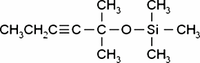 [(1,1-Dimethyl-2-pentynyl)oxy]trimethylsilane