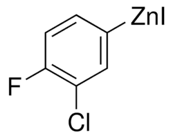3-Chloro-4-fluorophenylzinc iodide solution
