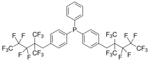 Bis[4-(3,3,4,4,5,5,5-heptafluoro-2,2-bis(trifluoromethyl)pentyl)phenyl]phenylphosphine