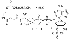 Octanoyl coenzyme A lithium salt hydrate
