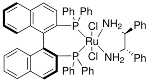 Dichloro[(S)-(−)-2,2′-bis(diphenylphosphino)-1,1′-binaphthyl][(1S,2S)-(−)-1,2-diphenylethylenediamine] ruthenium(II)