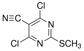 4,6-Dichloro-2-(methylthio)pyrimidine-5-carbonitrile