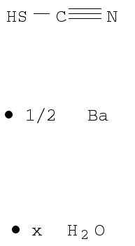 Barium thiocyanate hydrate