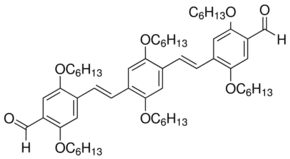 2,5-Bis(hexyloxy)-1,4-bis[2,5-bis(hexyloxy)-4-formyl-phenylenevinylene]benzene