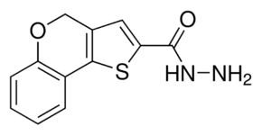 4H-[1]-Benzopyrano[4,3-b]thiophene-2-carboxylic acid hydrazide