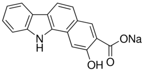 2-Hydroxybenzo[a]carbazole-3-carboxylic acid sodium salt