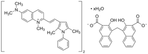 Pyrvinium pamoate salt hydrate