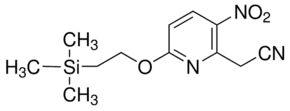 3-Nitro-6-[2-(trimethylsilyl)ethoxy]pyridine-2-acetonitrile
