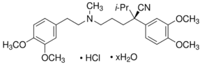 S(−)-Verapamil hydrochloride hydrate
