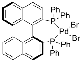 Dibromo[(S)-(−)-2,2′-bis(diphenylphosphino)-1,1′-binaphthyl]palladium(II)