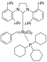 Dichloro[1,3-bis(2,6-isopropylphenyl)-2-imidazolidinylidene](benzylidene)(tricyclohexylphosphine)ruthenium(II)