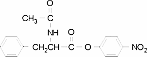 N-Acetyl-DL-phenylalanine p-nitrophenyl ester