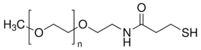 O-[2-(3-Mercaptopropionylamino)ethyl]-O′-methylpolyethylene glycol