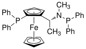 (R)-N-Methyl-N-diphenylphosphino-1-[(S)-2-diphenylphosphino)ferrocenyl]ethylamine