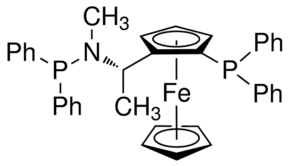 (S)-N-Methyl-N-diphenylphosphino-1-[(R)-2-(diphenylphosphino)ferrocenyl]ethylamine