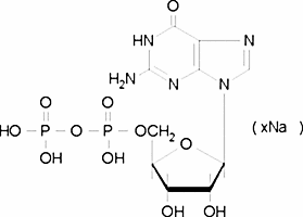 Guanosine 5′-diphosphate sodium salt