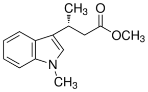 Methyl (3R)-(−)-3-(1-methylindol-3-yl)butanoate