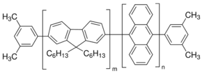 Poly[(9,9-dihexylfluoren-2,7-diyl)-co-(anthracen-9,10-diyl)]