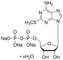 2-(Methylthio)adenosine 5′-diphosphate trisodium salt hydrate