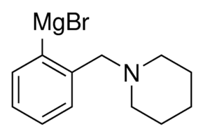 [2-(1-Piperidinylmethyl)phenyl]magnesium bromide solution