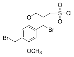 3-[2,5-Bis(bromomethyl)-4-methoxyphenoxy]-1-propanesulfonyl chloride