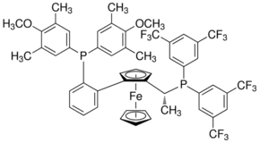 (R)-1-{(RP)-2-[2-[Bis(4-methoxy-3,5-dimethylphenyl)phosphino]phenyl]ferrocenyl}ethylbis[3,5-bis(trifluoromethyl)phenyl]phosphine