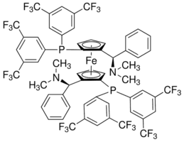 (SP,S′P)-1,1′-Bis{bis[3,5-bis(trifluoromethyl)phenyl]phosphino}-2,2′-bis[(R)-α-(dimethylamino)benzyl]ferrocene