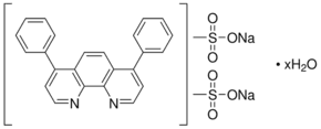 Bathophenanthrolinedisulfonic acid disodium salt hydrate
