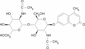 4-Methylumbelliferyl β-D-N,N′-diacetylchitobioside hydrate