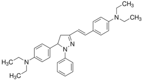 4-[2-[5-[4-(Diethylamino)phenyl]-4,5-dihydro-1-phenyl-1H-pyrazol-3-yl]ethenyl]-N,N-diethylaniline