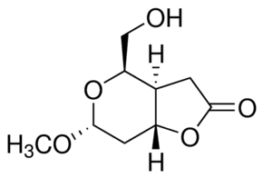 (3aS,4R,6S,7aS)-Tetrahydro-4-hydroxymethyl-6-methoxy-4H-furo[3,2-c]pyran-2(3H)-one
