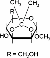 Methyl 2,3-O-isopropylidene-α-D-mannopyranoside