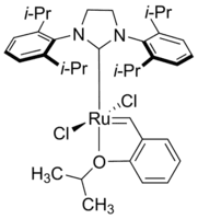 Dichloro[1,3-bis(2,6-isopropylphenyl)-2-imidazolidinylidene](2-isopropoxyphenylmethylene)ruthenium(II)