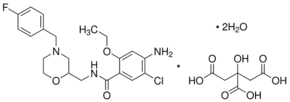 Mosapride citrate salt dihydrate