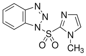 1-[(1-Methyl-1H-imidazol-2-yl)sulfonyl]-1H-benzotriazole