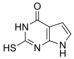 2-Mercapto-3H-pyrrolo[2,3-d]pyrimidin-4(7H)-one