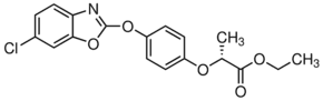 Ethyl (2R)-(+)-2-[4-(6-chlorobenzoxazol-2-yloxy)phenoxy]propionate