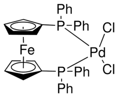 [1,1′-Bis(diphenylphosphino)ferrocene]dichloropalladium(II)
