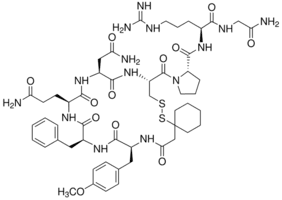 [β-Mercapto-β,β-cyclopentamethylenepropionyl1, O-me-Tyr2, Arg8]-Vasopressin