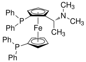 (−)-(R)-N,N-Dimethyl-1-[(S)-1′,2-bis(diphenylphosphino)ferrocenyl]ethylamine